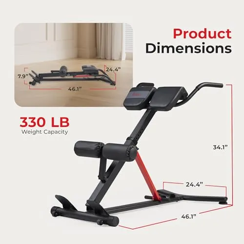 Sunny Health & Fitness Roman Chair Review image 6