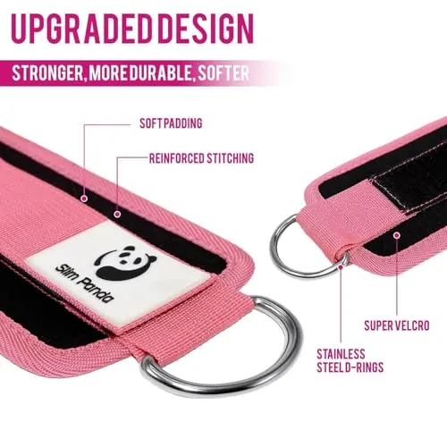 Slim Panda Ankle Strap Review: Cable Machine Cuff image 2