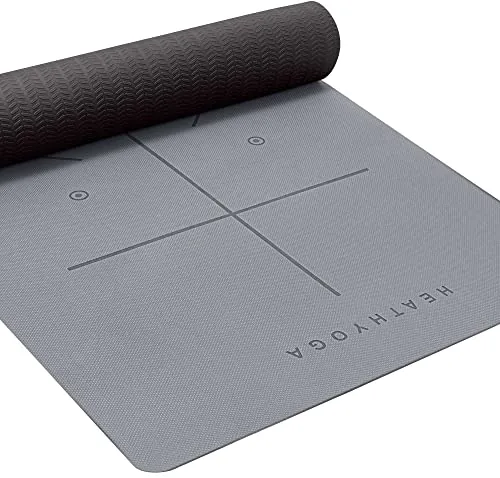 Heathyoga Yoga Mat Review: Non-Slip TPE Pilates Mat