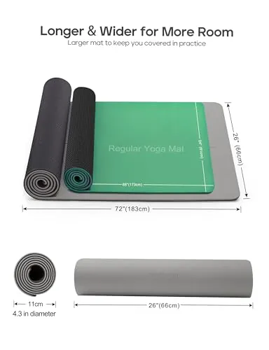Heathyoga Yoga Mat Review: Non-Slip TPE Pilates Mat image 5