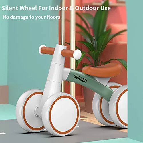 SEREED Baby Balance Bike Review: 4-Wheel Toddler First Bike image 5
