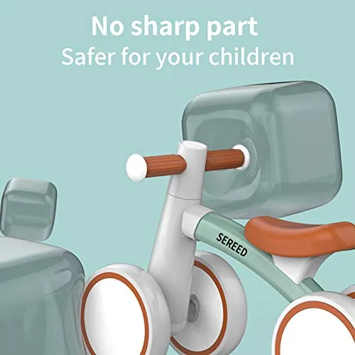 SEREED Baby Balance Bike Review: 4-Wheel Toddler First Bike image 6