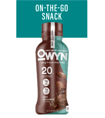 OWYN Dark Chocolate Plant-Based Protein Shake Review image 9