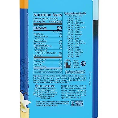 Sunwarrior Warrior Blend Review: Vegan Protein Powder image 2
