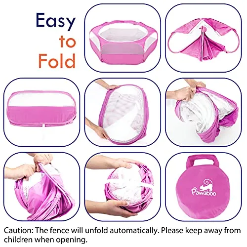 Pawaboo Small Animals Playpen Review: Portable Pet Pen image 3