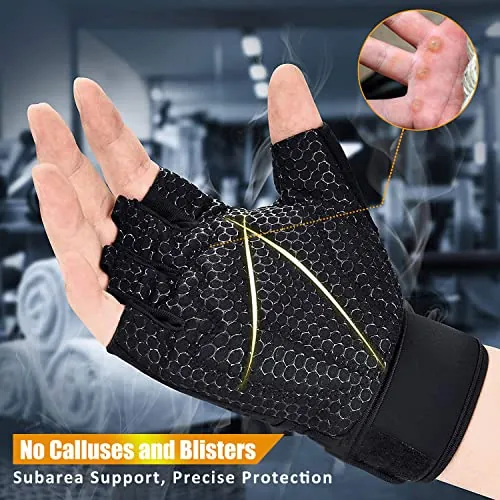 ihuan Workout Gloves Review: Fingerless Gym Grip Analysis image 3