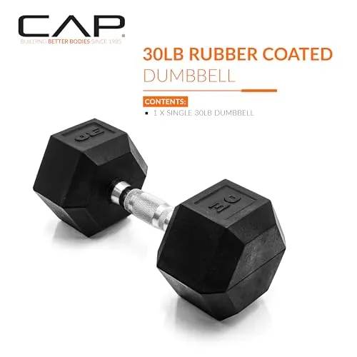 CAP Barbell Coated Hex Dumbbell Review image 2