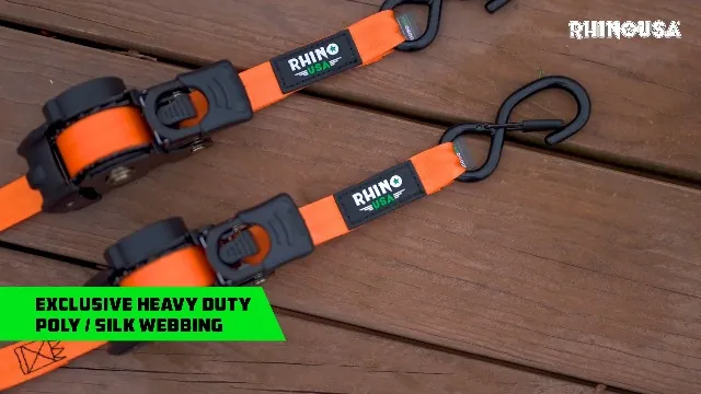 Rhino USA Retractable Ratchet Straps Review image 7