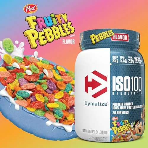 Dymatize x Fruity Pebbles ISO100 Whey Protein Review image 3