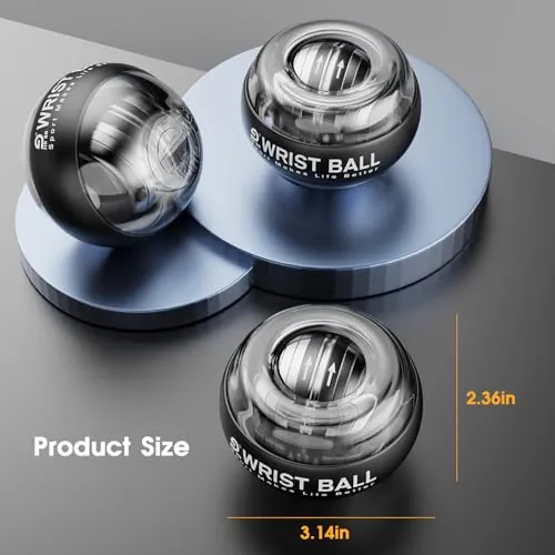 JIN BD Wrist Trainer Ball Review: Gyro Forearm Trainer image 3