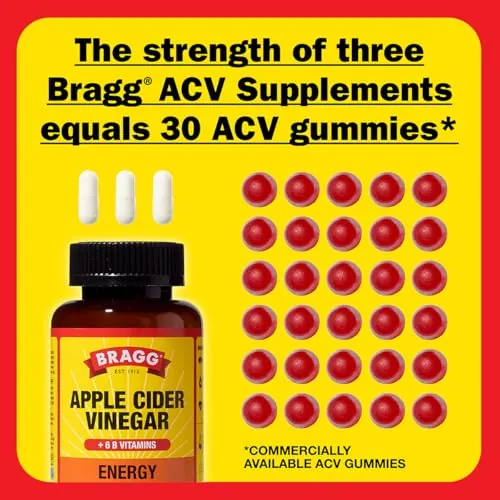 Bragg Energy ACV Capsules Review: Apple Cider Vinegar image 4