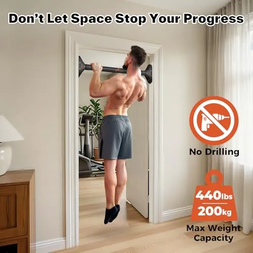 Sportneer Pull Up Bar Review: Doorway Strength Bar image 2