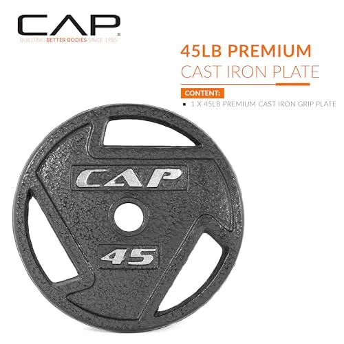 CAP Barbell Olympic Weight Plate Review image 2