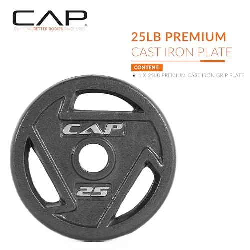 CAP Barbell 2-Inch Olympic Weight Plate Review image 2