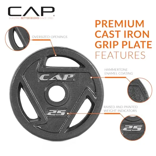 CAP Barbell 2-Inch Olympic Weight Plate Review image 3