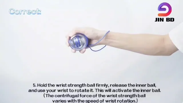 JIN BD Wrist Trainer Ball Review: Gyro Forearm Trainer image 7