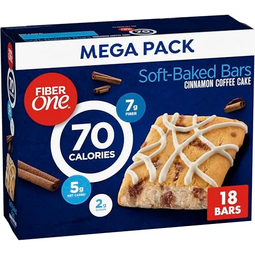 Fiber One Cinnamon Coffee Cake Bars Review