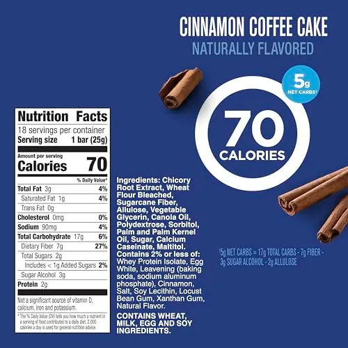 Fiber One Cinnamon Coffee Cake Bars Review image 2
