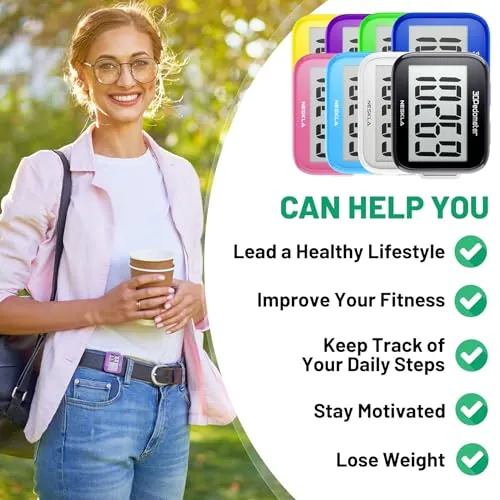 NESKLA 3D Pedometer Review: Simple Walking Step Counter image 4