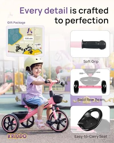 KRIDDO Tricycle Review: Toddler Trike Analysis image 2