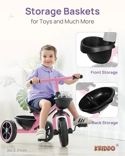KRIDDO Tricycle Review: Toddler Trike Analysis image 5