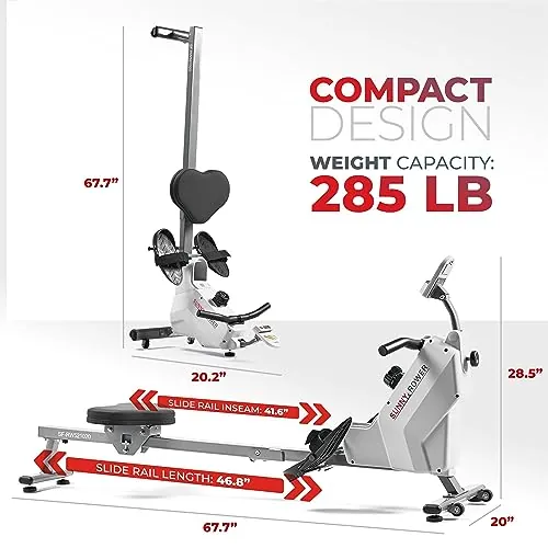 Sunny SF-RW521020 Magnetic Rowing Machine Review image 6