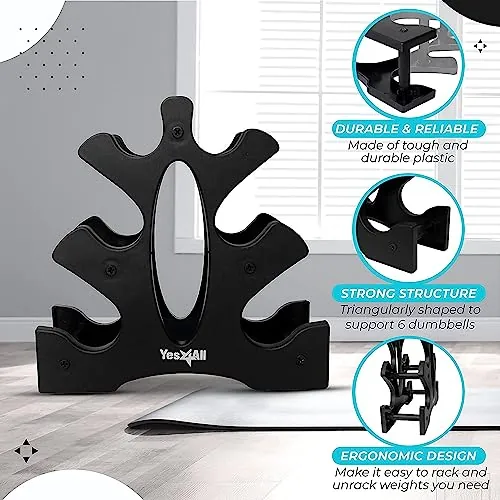 Yes4All Neoprene Dumbbells Review: Home Workout Weights image 4