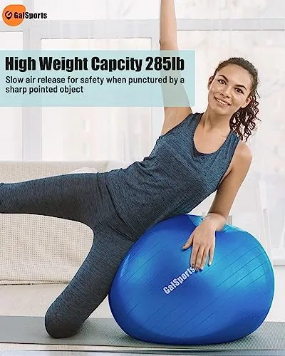 GalSports Stability Ball Review: Budget Yoga Ball Analysis image 5