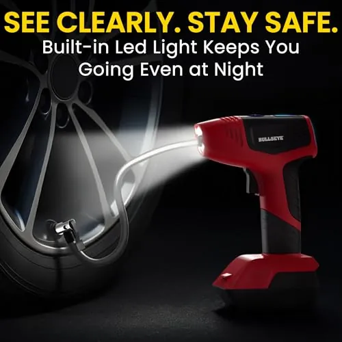 BULLSEYE PRO Tire Inflator Review: Portable Air Compressor image 7