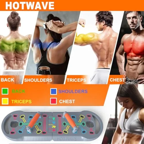 HOTWAVE Push Up Board Review: Portable Home Gym Kit image 2