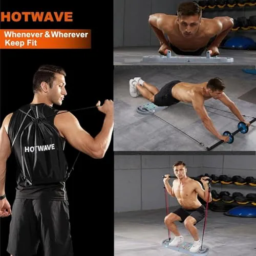 HOTWAVE Push Up Board Review: Portable Home Gym Kit image 6