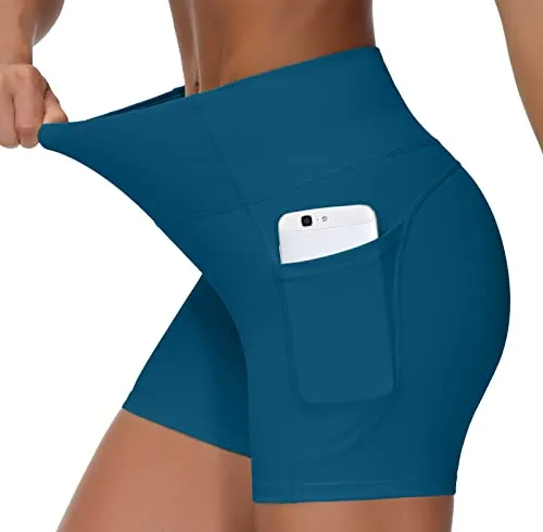 THE GYM PEOPLE High Waist Yoga Shorts Review image 2