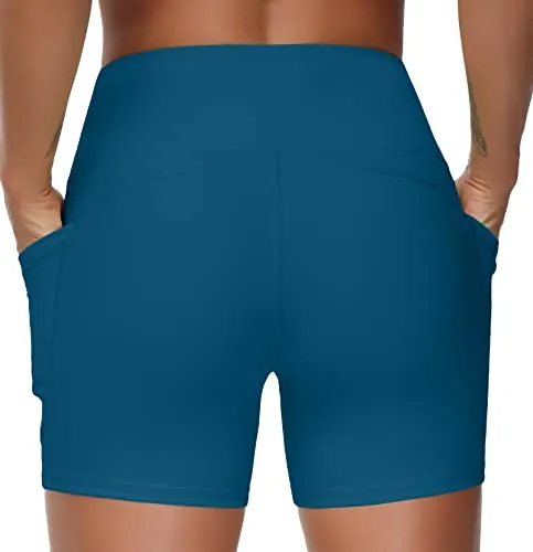 THE GYM PEOPLE High Waist Yoga Shorts Review image 5