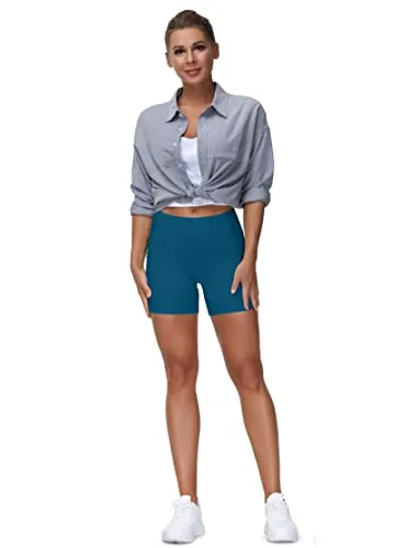 THE GYM PEOPLE High Waist Yoga Shorts Review image 6