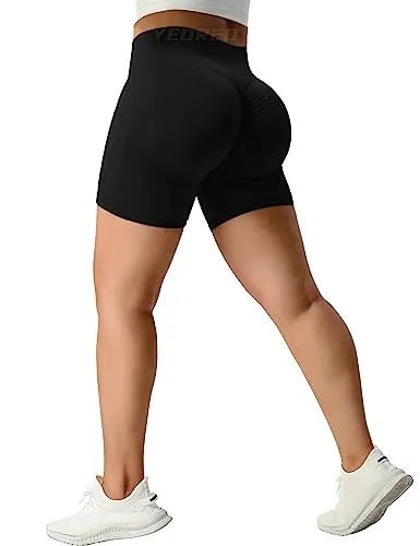 YEOREO High Waist Workout Shorts Review image 5