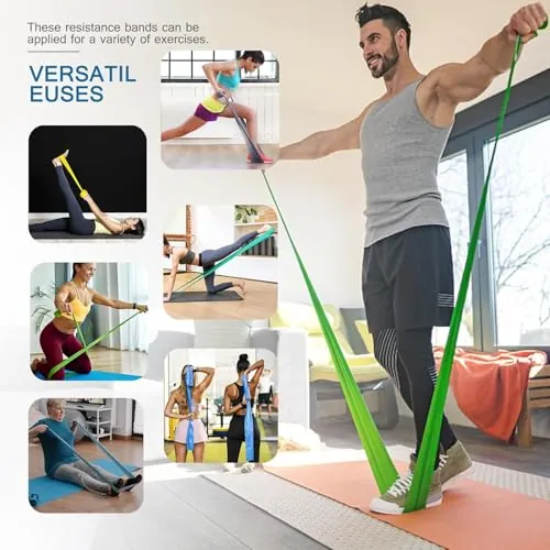 Lianjindun Resistance Bands Review: Pilates Band Set image 3