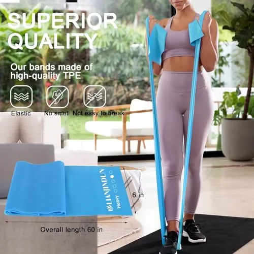 Lianjindun Resistance Bands Review: Pilates Band Set image 4