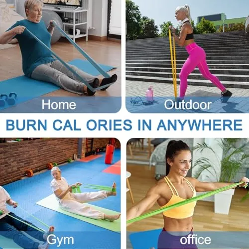 Lianjindun Resistance Bands Review: Pilates Band Set image 6