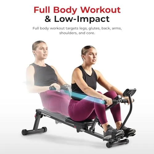 Sunny Health & Fitness Compact Rowing Machine Review image 2