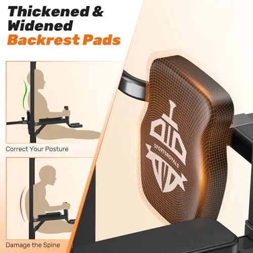 Sportsroyals Power Tower Review: Pull-Up Dip Station image 5