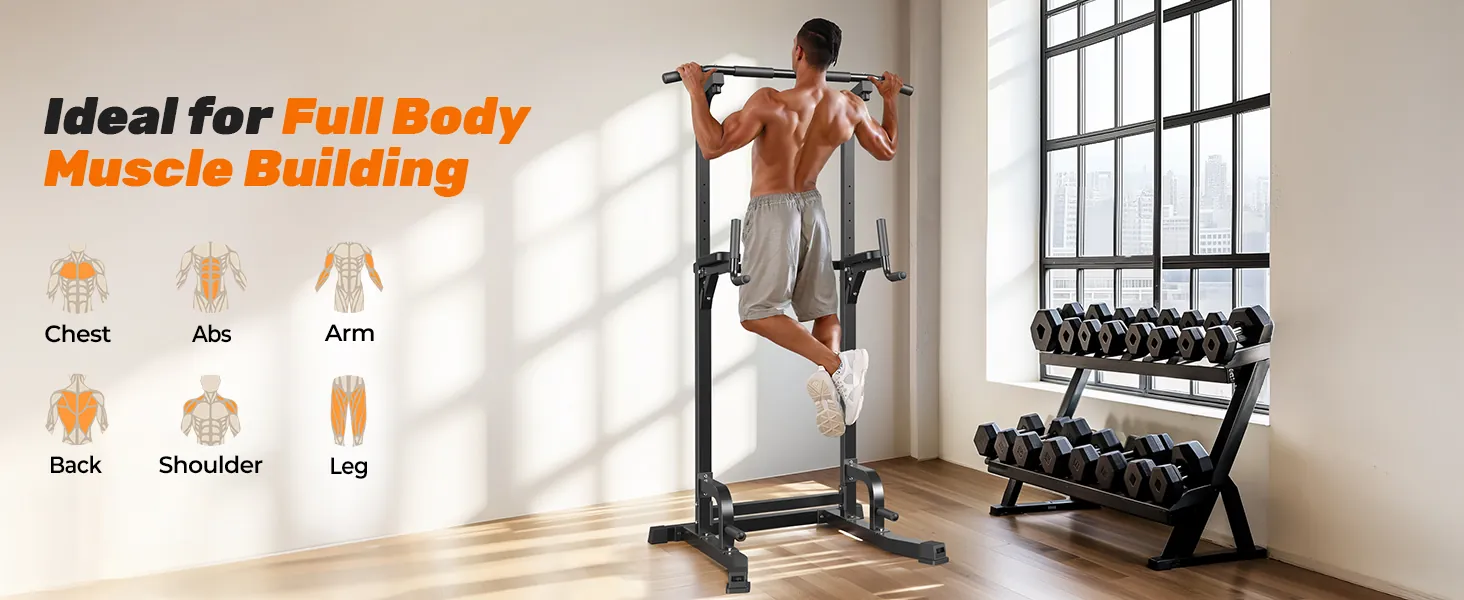Sportsroyals Power Tower Review: Pull-Up Dip Station image 9