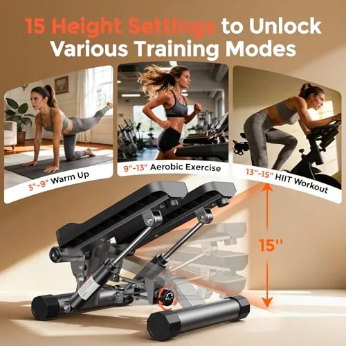 SPORTSROYALS Stair Stepper Review: Compact Home Cardio image 4