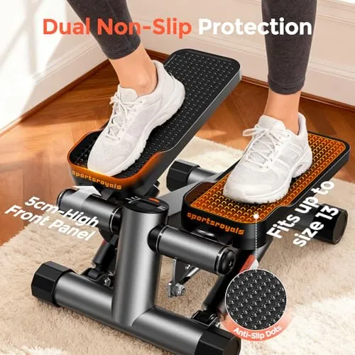SPORTSROYALS Stair Stepper Review: Compact Home Cardio image 5