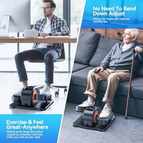 GUGTTR Under Desk Elliptical Review: Seated Cardio image 6