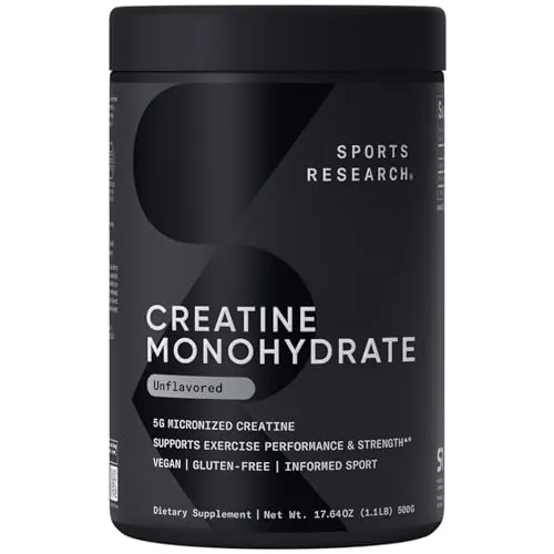 Sports Research Creatine Monohydrate Review