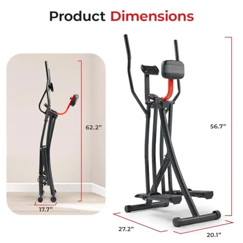 Sunny Health & Fitness Air Walk Elliptical Review image 6
