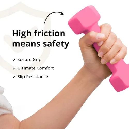 Portzon Neoprene Dumbbells Review: Home Workout Weights image 3
