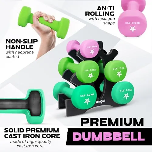 Yes4All Neoprene Dumbbell Review: Home Gym Hand Weights image 4