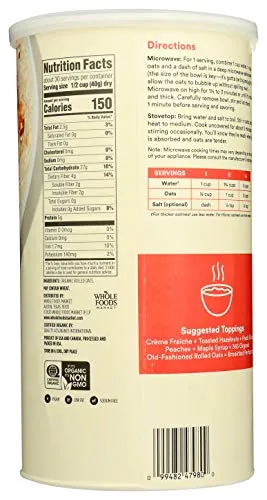 365 Organic Old-Fashioned Rolled Oats Review image 4