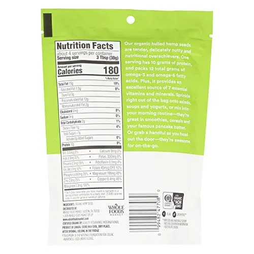 365 Organic Hemp Seeds Review: Hulled Seed Analysis image 3